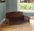 Richell Elegant Wooden Dog Bed, Dark Brown