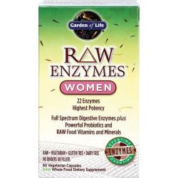 Raw Enzymes Women- Garden Of Life 90 Caps