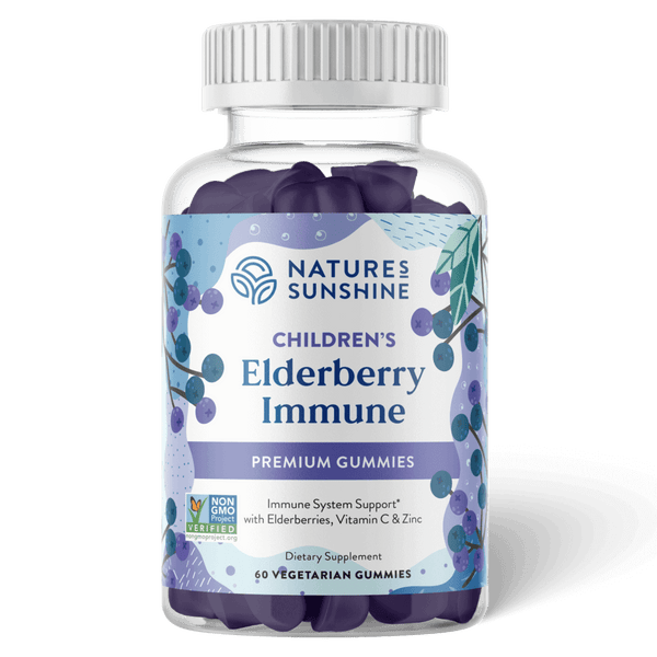 Children’s Elderberry  Immune—NEW (60 veg. gummies)