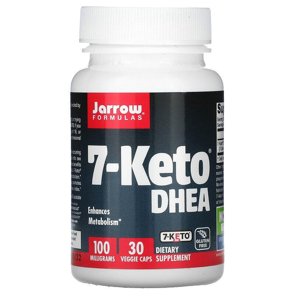 Jarrow Formulas, 7-Keto DHEA, 90 Veggie Caps (Keto)