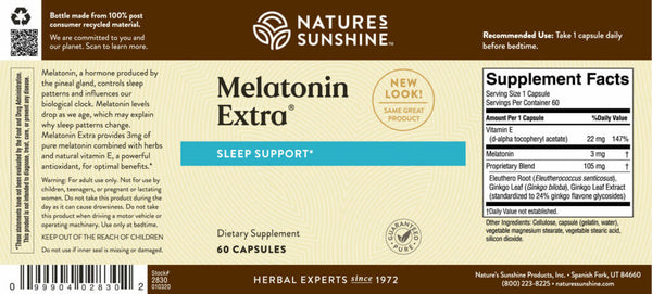 Melatonin Extra ® (60 caps)