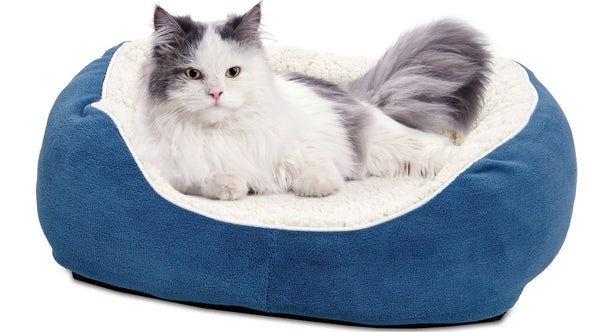 MidWest Overstuffed Micro-Terry Cuddle Dog & Cat Bed