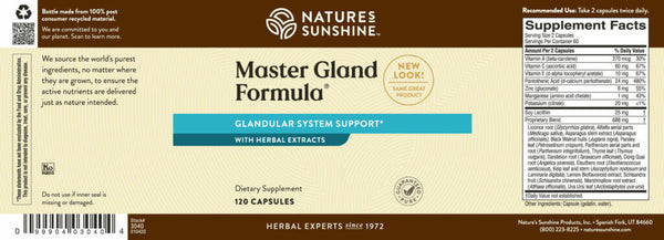 Master Gland ® (120 caps)*