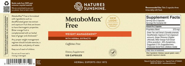 MetaboMax Free  (120 caps)*