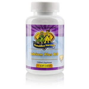 Sunshine Heroes Calcium Plus D3 (90 Soft Chews)