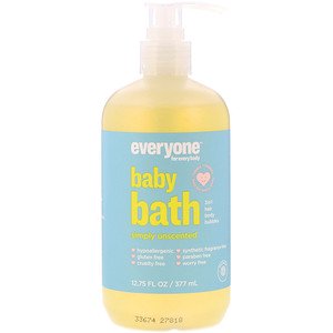Everyone, Organic Baby Oil, Simply Unscented, 4 fl oz (118 ml)