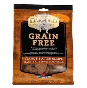 Darford, Grain Free, Premium Oven-Baked Dog Treats, Breath Beaters, 12 oz (340 g)