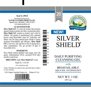 Silver Shield Gel (20 Ppm) (1 oz. Tube)