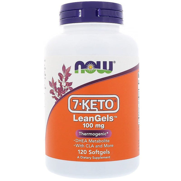 Now Foods, 7-Keto LeanGels, 100 mg, 120 Softgels (Keto)