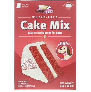 Puppy Cake, Wheat-Free Cake Mix, For Dogs, Peanut Butter Flavored, 9 oz (255 g)