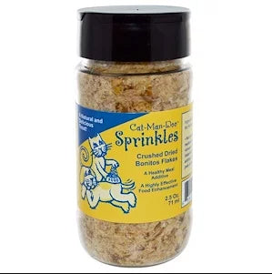 Cat-Man-Doo, Sprinkles, Crushed Dried Bonito Flakes for Cats & Dogs, 2.5 oz (71 g)