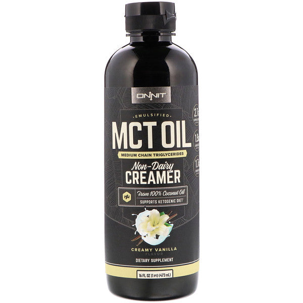 Onnit, Emulsified MCT Oil, Non-Dairy Creamer, 16 fl oz