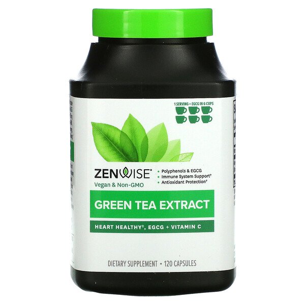 Zenwise Health, Green Tea Extract, 120 Capsules
