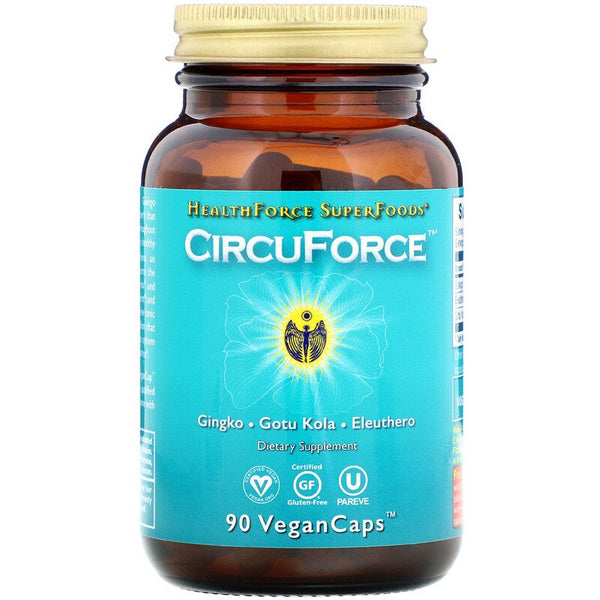 HealthForce Superfoods, CircuForce, 90 Vegan Caps (Vegan)