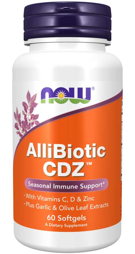 AlliBiotic CDZ - Seasonal Immune Support 60 softgels - NOW Foods