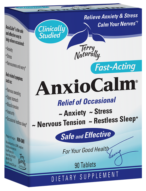 AnxioCalm - 90 tablets Relieves Anxiety & Stress