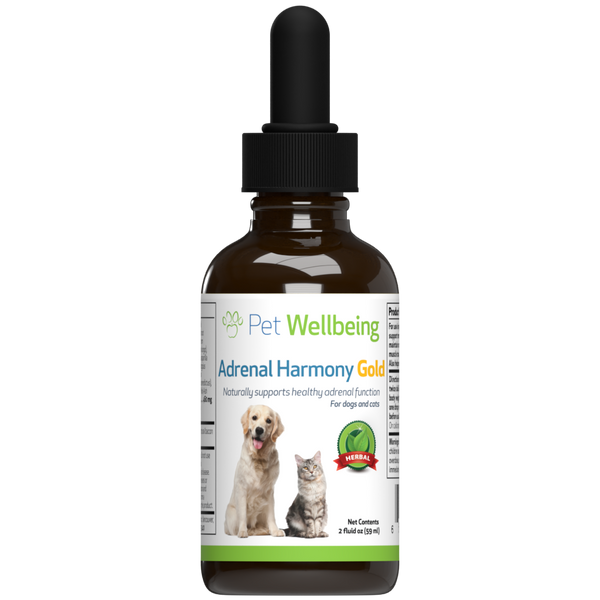 Adrenal Harmony Gold - for Dog Cushing's ( Available in 2oz and 4oz)(Free shipping over $50 Order)