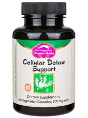 Cellular Detox Support - 500mg 100 Vegetarian Capsules