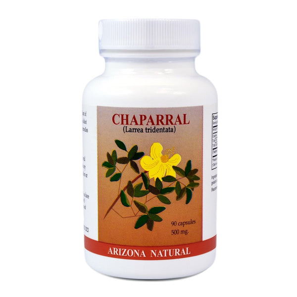 Chaparral - 500mg 90 capsules - Arizona Natural