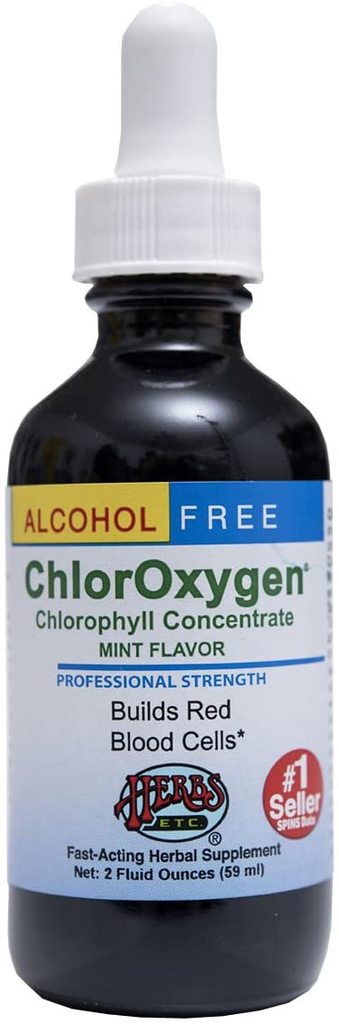 ChlorOxygen - Alcohol Free Chlorophyll Supplement 2oz liquid