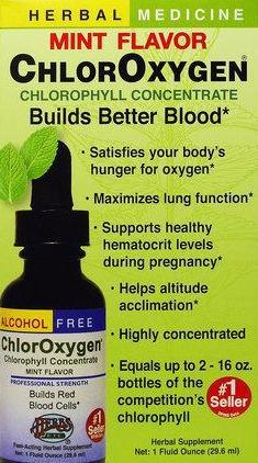 Chloroxygen - Mint Flavored/Alcohol Free 1 oz