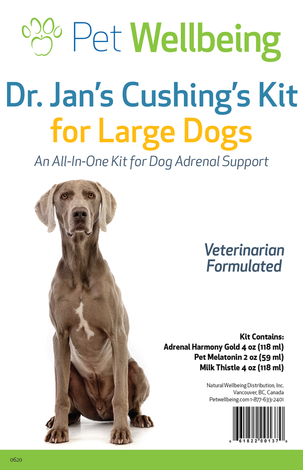 Value Pack Cushing's Kit for dogs value size(1 Adrenal Harmony Gold+ 1 Pet Melatonin+ Milk Thistle )(Free shipping over $50 Order)