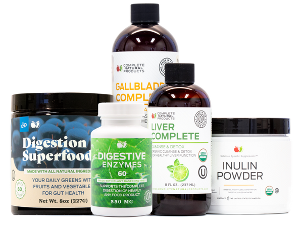 Digestion and Gut Health Bundle – Full Detox and Digestive Balance Cleanse