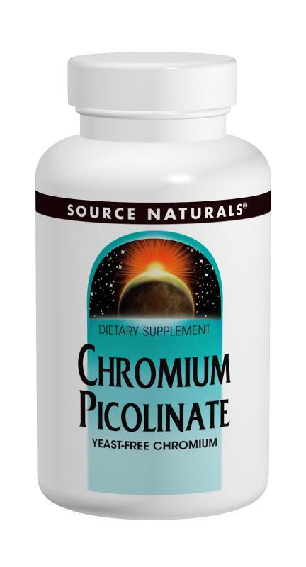 Chromium Picolinate (Source Naturals) 120 Tabs