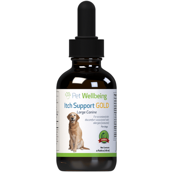 Itch Support Gold for Dogs (1 bottle = 2oz, 4oz)(Free shipping over $50 Order)