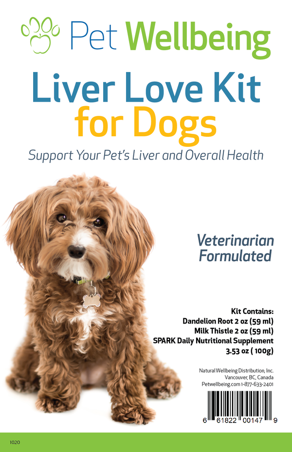 Value Pack Liver Support Kit for dogs small size(1 Dandelion Root+ 1 Milk Thistle+ 1 Daily Nutrition)(Free shipping over $50 Order)