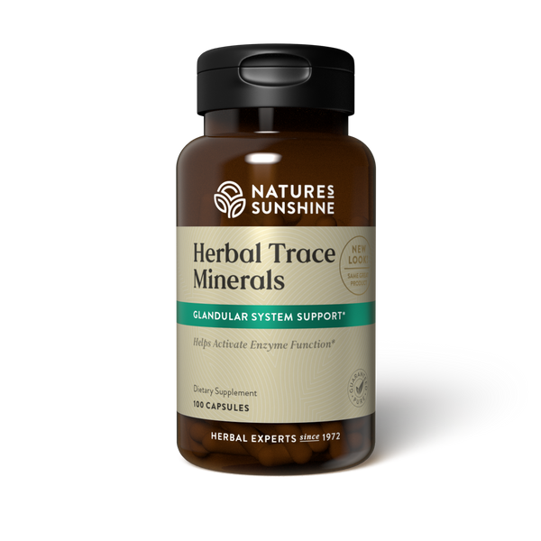 Herbal Trace Minerals  (100 caps)*