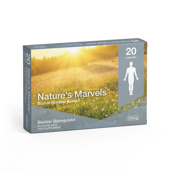 NATURE’S MARVELS – BLADDER BIOREGULATOR WITH CHITUMIR - 20 CAPS