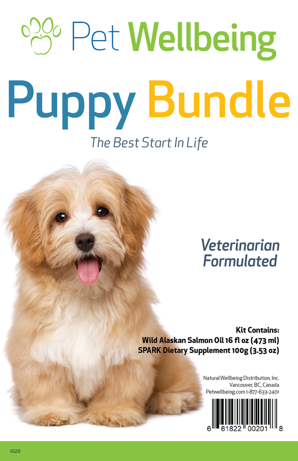 Value Pack Puppy Bundle(1 Daily Nutrition+ Wild Alaskan Salmon Oil)(Free shipping over $50 Order)