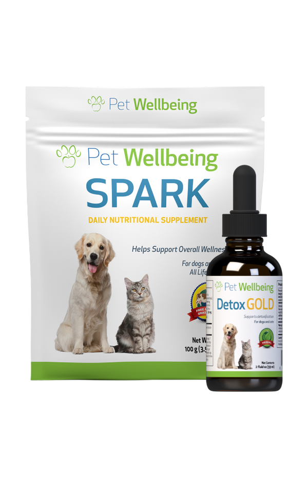 Value Pack Quality of Life Kit for Dogs small size(1 Detox Gold+ 1 SPARK Daily Nutritional Supplement )(Free shipping over $50 Order)