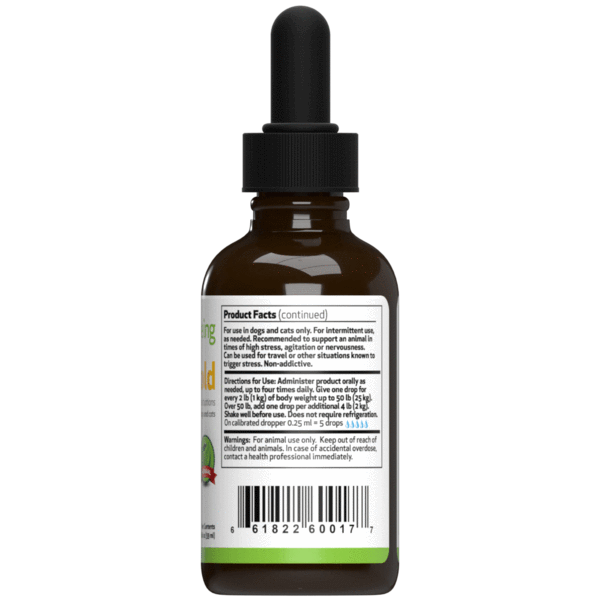Stress Gold for High Stress Situations in Dogs (1 bottle = 2oz (59ml)(Free shipping over $50 Order)