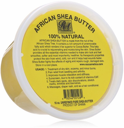 100%African Shea Butter + Turmeric - Yellow