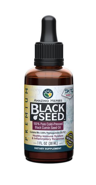 Black Seed Oil 1oz - 100% Cold Pressed Black Seed oil