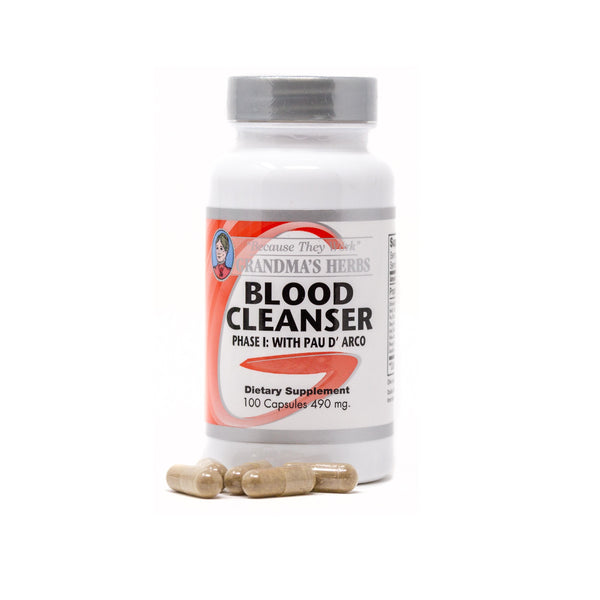 Blood Cleanser Phase I -100 Capsules - 490 mg
