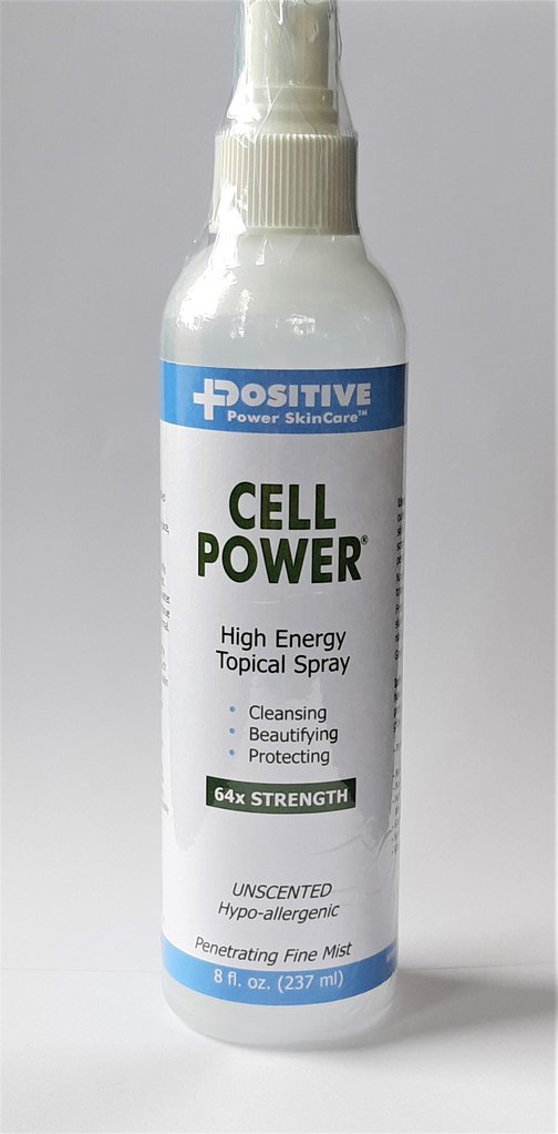CELL POWDER - HIGH ENERGY TOPICAL SPRAY 8 OZ - POSITIVE POWER NUTRITION