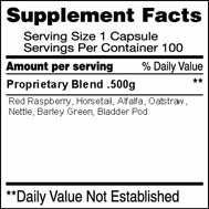Herbal Calcium 100 capsules
