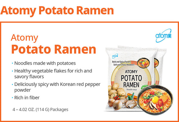 FOOD Atomy Potato Ramen 4pack