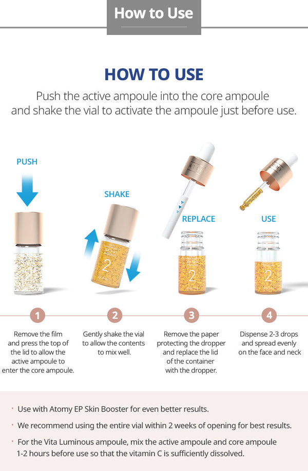 Synergy Ampoule *3 Set(Skin Care)(Advanced Hydration,Brigthning,Lifting,Anti Ageing)