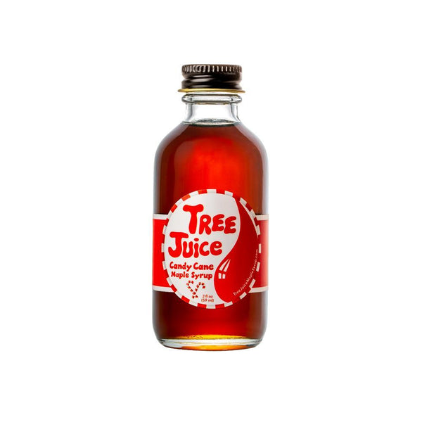 Candy Cane Maple Syrup - 2 oz gift bottle - Tree Juice