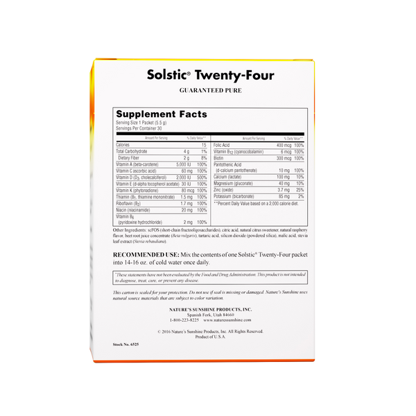 Solstic Twenty-Four  (30 packets)
