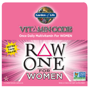 Raw One For Women Vitamin Code 75 Caps