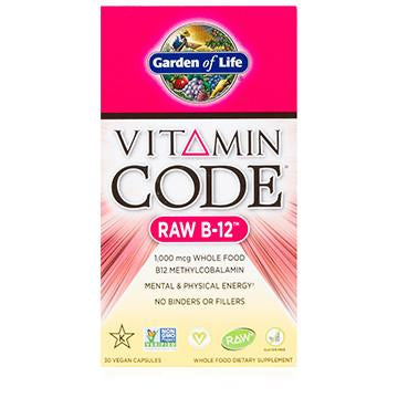 Vitamin Code - Raw B12 (Garden Of Life) - 30 vCaps