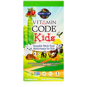 Vitamin Code - Kids Chewable Bear (Garden Of Life) 60 Ct.