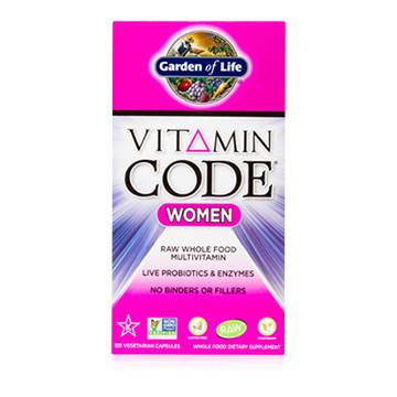 Vitamin Code - Women (Garden Of Life) - 120 vCaps